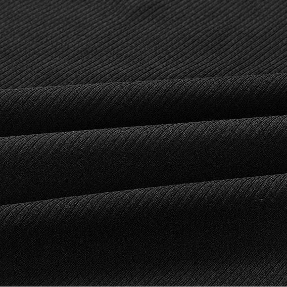 Ferlema Women's V Neck Belted Long Batwing Sleeves Party Knit Sweater Dress - Picture 4 of 4